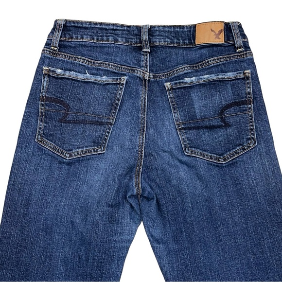 AEO Vintage Hi-Rise Dark Wash Denim Jeans Women’s size 6 - Picture 8 of 12